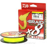 Шнур DAIWA J-BRAID GRAND X8 135М 0,24ММ YELLOW 12790-024RU