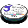 Шнур DAIWA J-Braid X4E 300м 0,25мм Multi Color 12745-125
